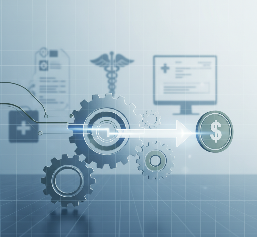 Diagram showing the claim process flow